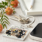 Mah Jongg Festive Sleutelhanger (Voorkant Rechts)