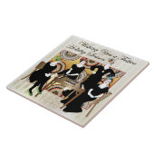 Mah Jongg Festive Tegeltje (Zijkant)