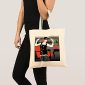 Mah Jongg Flappers Bag Tote Bag (Voorkant (product))