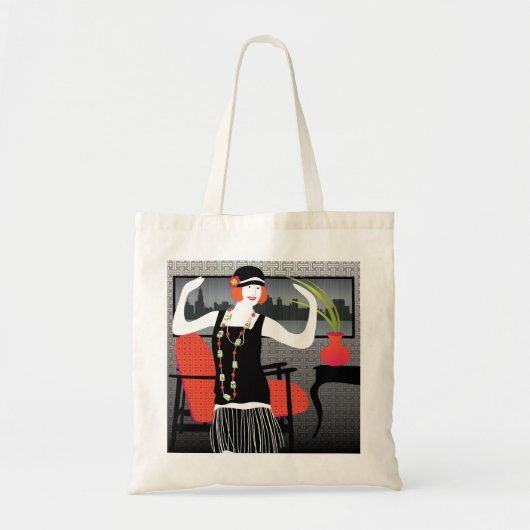 Mah Jongg Flappers Bag Tote Bag (Voorkant)