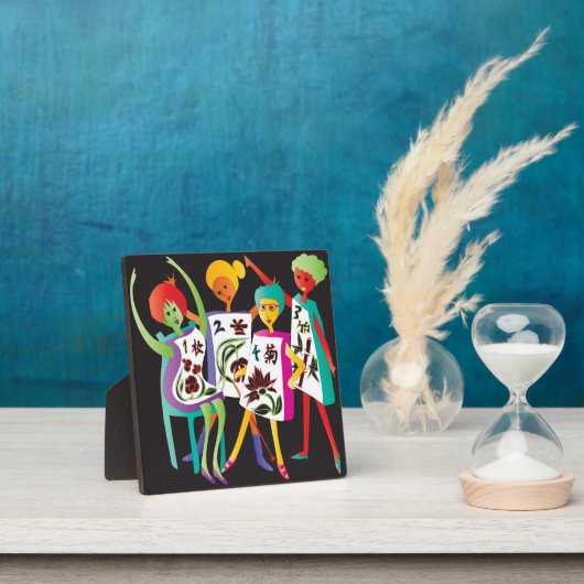 Mah Jongg Flower Dance Fotoplaat (Insitu)