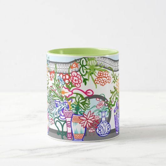 Mah Jongg Flower Garden Mok (Midden)