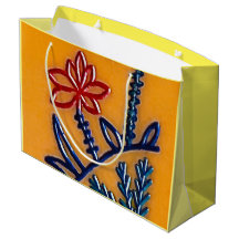 Mah Jongg Flower Gift Bags