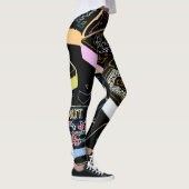 Mah Jongg Flower Leggings (Rechts)