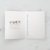 Mah Jongg Flowers Moederdag Kaart (Binnen)