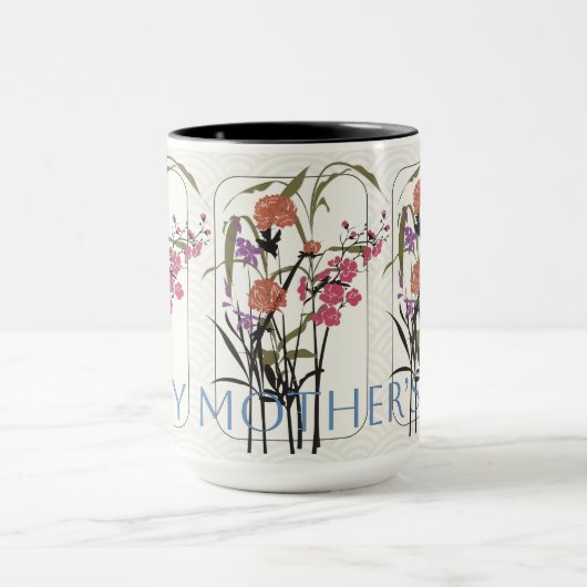 Mah Jongg Flowers Moeder's Mok (Midden)
