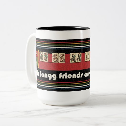 Mah Jongg Friends Mok (Voorkant links)