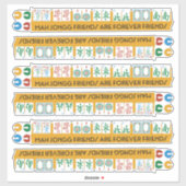 Mah Jongg Friends Stickers (Vel)
