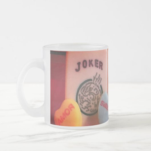 Mah Jongg Frosted Mok (Links)