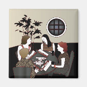 Mah Jongg Game Magnet (Voorkant)