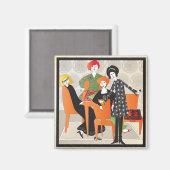 Mah Jongg Game Magnet (Voorkant / Achterkant)