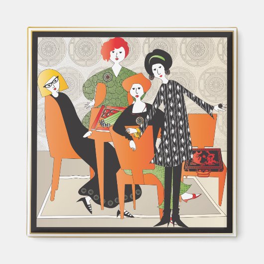 Mah Jongg Game Magnet (Voorkant)