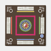 Mah Jongg Game Magnet (Voorkant)