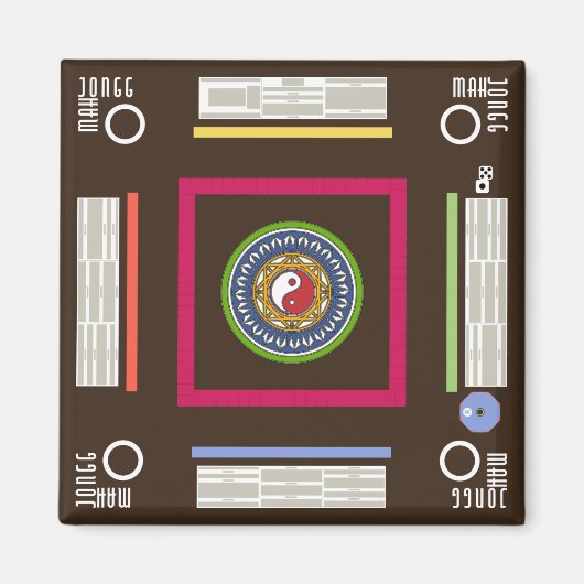 Mah Jongg Game Magnet (Voorkant)