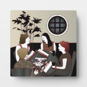 Mah Jongg Game Plaque Fotoplaat (Voorkant)