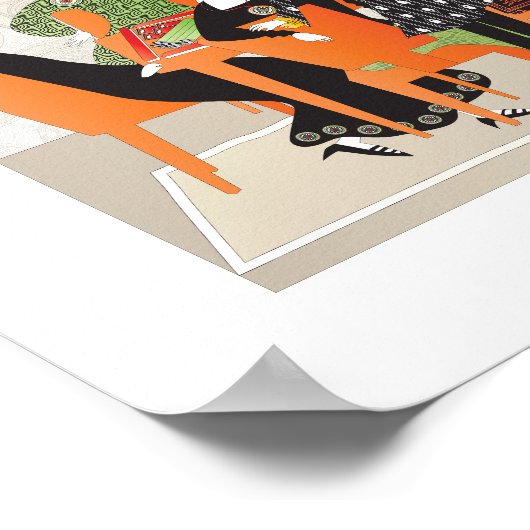 Mah Jongg Game Poster (Hoek)