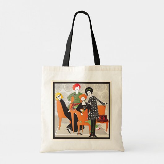 Mah Jongg Game Tas (Achterkant)