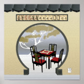 Mah Jongg Garden Poster (Voorkant)