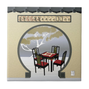 Mah Jongg Garden Tegel Tegeltje