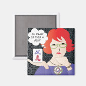 Mah Jongg Gezegden Cracks Magnet (Voorkant / Achterkant)