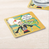 Mah Jongg Gezegden die Ahead schoppen Kartonnen Onderzetters (Schuin)