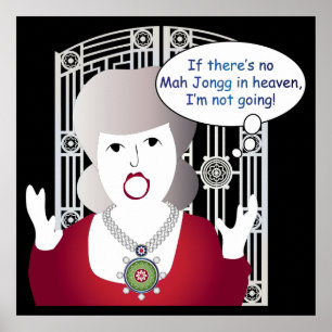 Mah Jongg Gezegden Heaven Poster