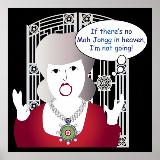Mah Jongg Gezegden Heaven Poster (Voorkant)