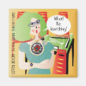 Mah Jongg Gezegden Kvetching Magneet (Voorkant)