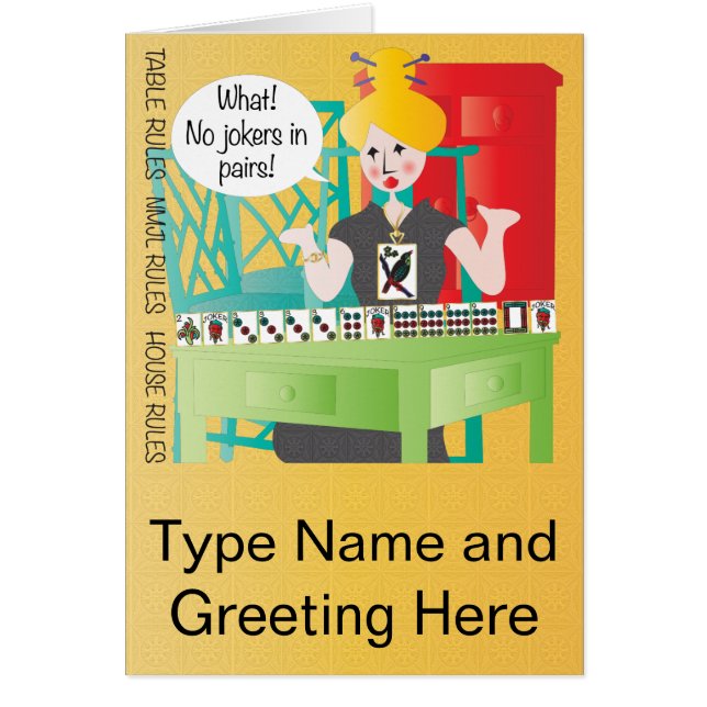 Mah Jongg Gezegden No Jokers (Voorkant)