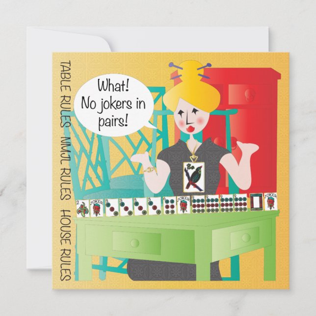 Mah Jongg Gezegden No Jokers (Voorkant)