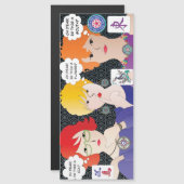 Mah Jongg Gezegden Oh Beste Flat Magnet (Voorkant / Achterkant)