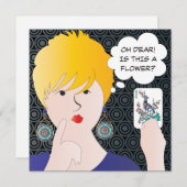 Mah Jongg Gezegden One Bam Flat Kaart (Voorkant / Achterkant)