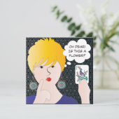 Mah Jongg Gezegden One Bam Flat Kaart (Staand voorkant)