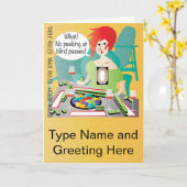 Mah Jongg Gezegden Peek Pass Kaart (Gele Bloem)