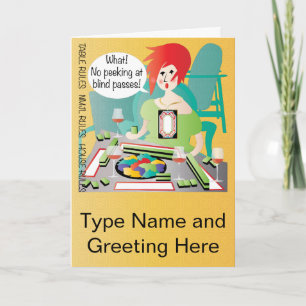 Mah Jongg Gezegden Peek Pass Kaart