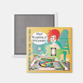 Mah Jongg Gezegden Peek Pass Magneet (Voorkant / Achterkant)