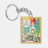 Mah Jongg Gezegden Peek Pass Sleutelhanger (Voorkant Links)