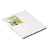 Mah Jongg Gezegden schoppen tegen kop Notitieblok (Schuin)