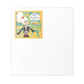 Mah Jongg Gezegden schoppen tegen kop Notitieblok (Voorkant)