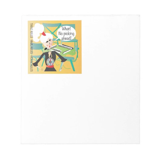 Mah Jongg Gezegden schoppen tegen kop Notitieblok (Voorkant)