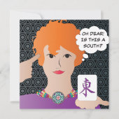 Mah Jongg Gezegden Winds Flat Kaart (Voorkant)