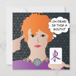 Mah Jongg Gezegden Winds Flat Kaart