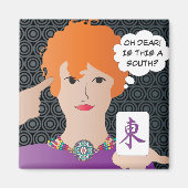 Mah Jongg Gezegden Winds Magnet (Voorkant)