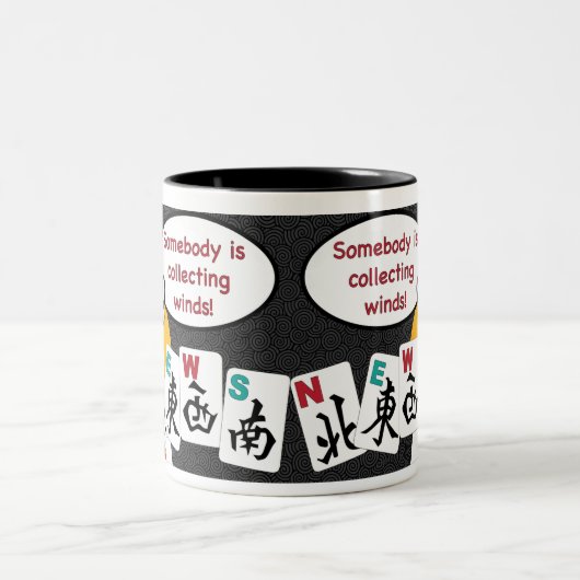 Mah Jongg Gezegden Winds MOK (Center)