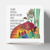 Mah Jongg Good Luck Happy Day Bedankdoosjes (Bovenkant)