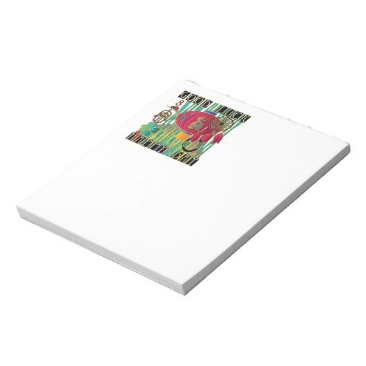 Mah Jongg Good Luck Happy Day Notitieblok (Linkerzijde)