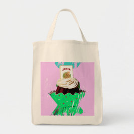 Mah Jongg Graphic Cupcake Canvas tas. Tote Bag