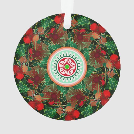 Mah Jongg Greetings Ornament (achterkant)