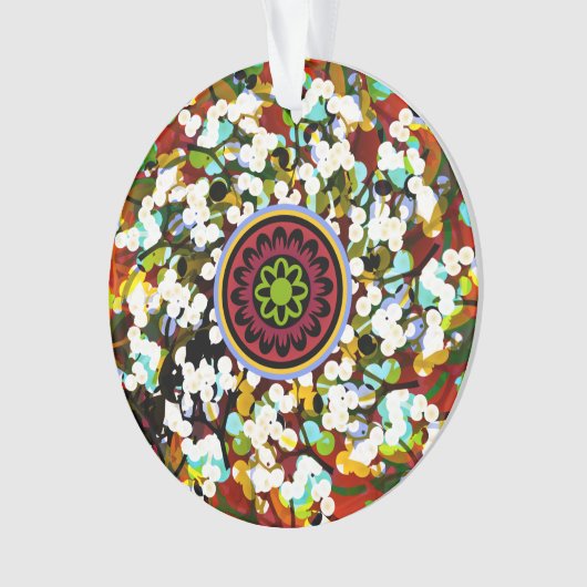 Mah Jongg Greetings Ornament (voorkant)