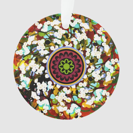 Mah Jongg Greetings Ornament (voorkant)